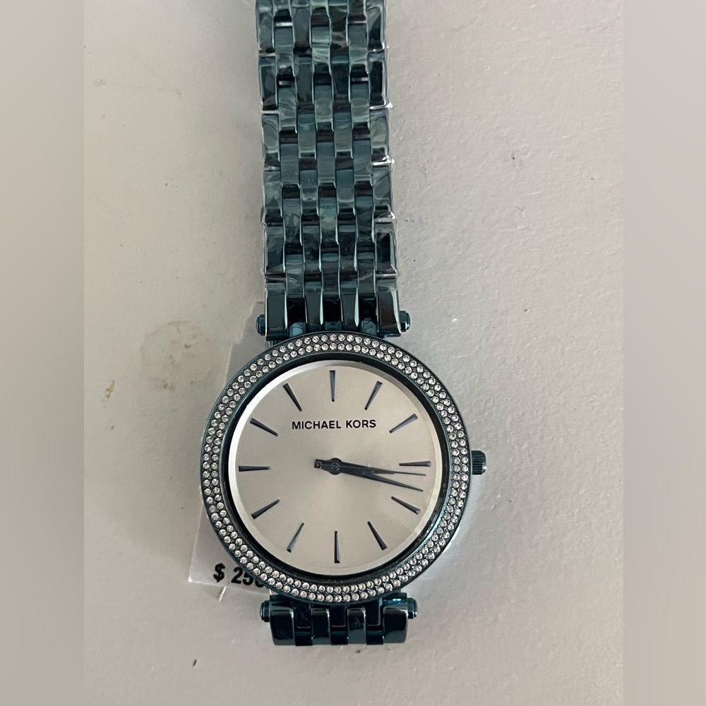 Michael Kors blue watch, NWT